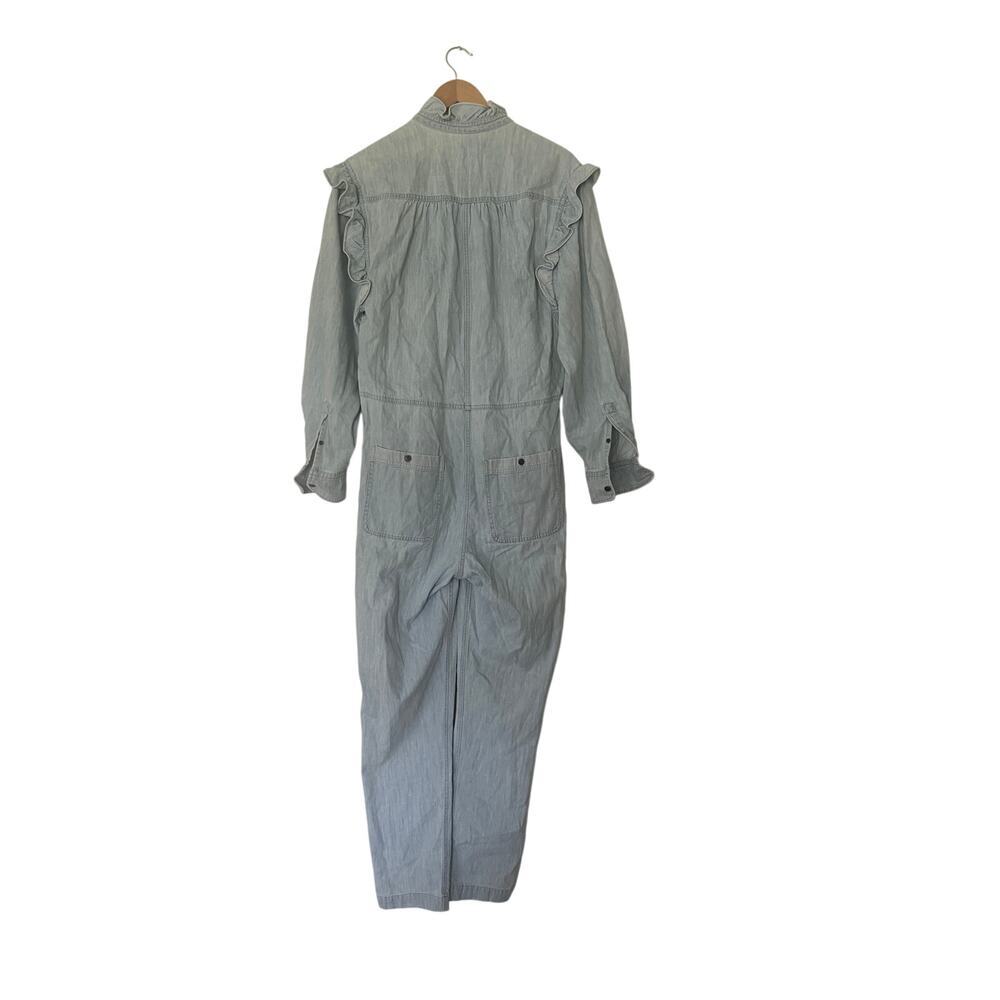 Isabel Marant Etoile Gayle Denim Jumpsuit Size 38 - Picture 6 of 8
